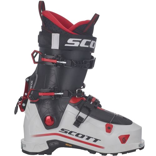 skialpové boty Scott Cosmos - white/red 2022/23