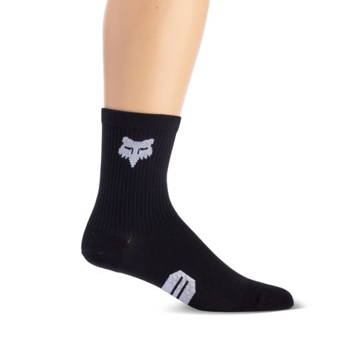 cyklo ponožky Fox 6" Ranger Sock Black - L/XL (43-45 EU)
