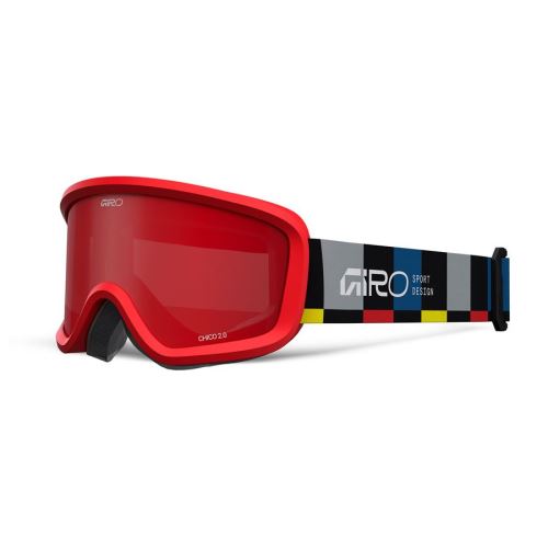 Giro GIRO Chico 2.0 Black Blocks-Amber Scarlet