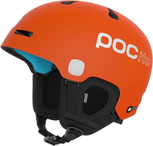 dětská lyžařská helma POC POCito Fornix SPIN - Fluorescent Orange