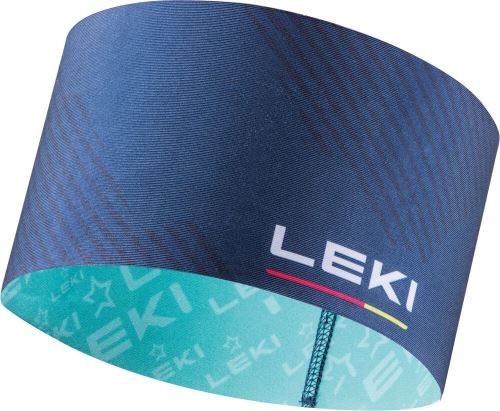 čelenka Leki XC Headband dark denim-mint