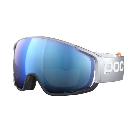 lyžařské brýle POC Zonula Race Argentite Silver/Uranium Black/Partly Sunny Blue ONE
