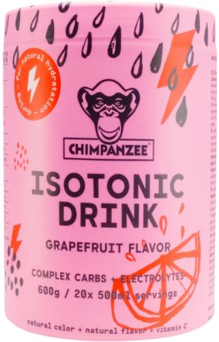 Iontový nápoj Chimpanzee IsoTonic Drink - Grapefruit 600g