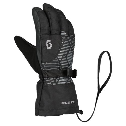 dětské lyžařské rukavice Scott Ultimate Premium Gore-Tex - Black/Grey vel. M