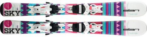 Dětské lyže Elan Sky QS 120 cm + vázání EL 4.5