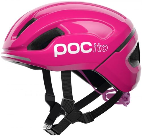 Dětská helma POC POCito Omne SPIN - Fluorescent Pink vel. XS (48-52 cm)