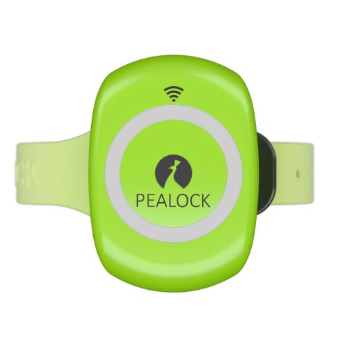 Pealock 1 – elektronický zámek zelený