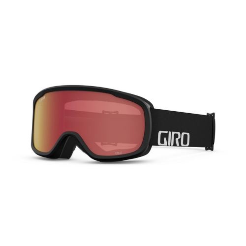 lyžařské brýle GIRO Cruz Black Wordmark Amber Scarlet