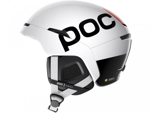Lyžařská helma POC Obex BC SPIN - hydrogen white/fluo orange AVIP - vel. M/L (55/58 cm)