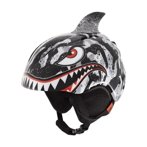 dětská lyžařská helma GIRO Launch Plus - Black/Grey Tiger Shark