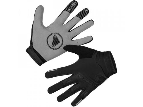 cyklistické rukavice Endura SingleTrack Windproof Glove Black