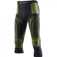Pánské funkční kalhoty X-Bionic Energy Accumulator® EVO Pants Medium Charcoal/Yellow vel. S/M