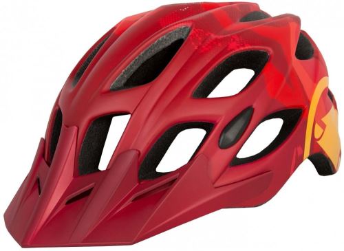 Cyklistická helma Endura Hummvee - Red vel. S/M (51-56 cm)