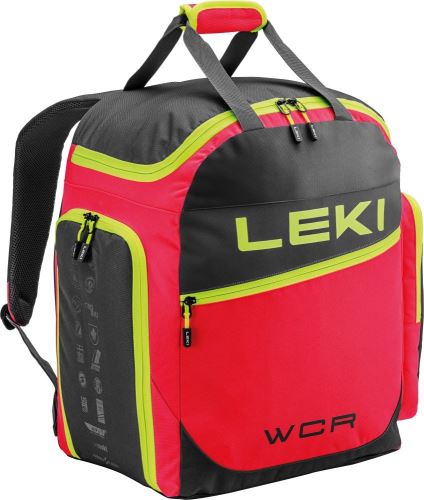 batoh na lyžáky Leki Skiboot Bag WCR 60L - red