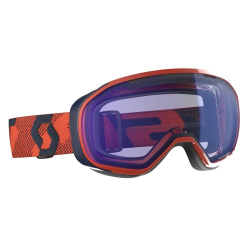 Lyžařské brýle Scott Fix - orange/illuminator blue chrome