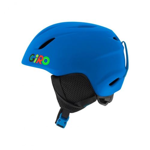 Dětská lyžařská helma GIRO Launch Matte Blue Wild vel. S