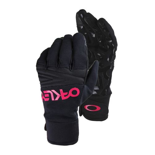 Lyžařské rukavice Oakley Factory Park Glove/Black Rubine vel. XL