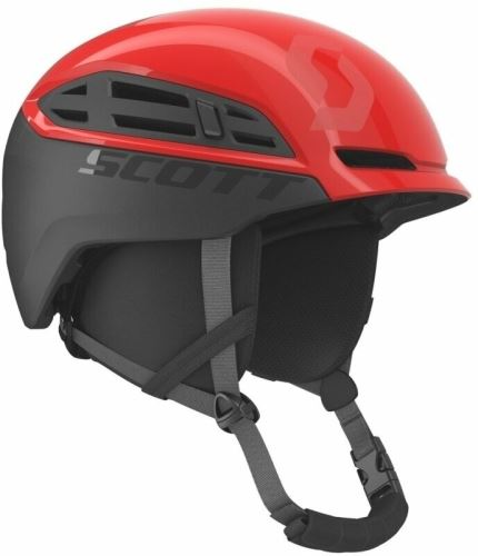 Lyžařská helma Scott Couloir Mountain - rouge red/iron grey vel. M (55-59 cm)