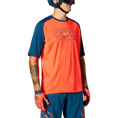 dres FOX Defend SS Jersey - Atomic Punch vel. S