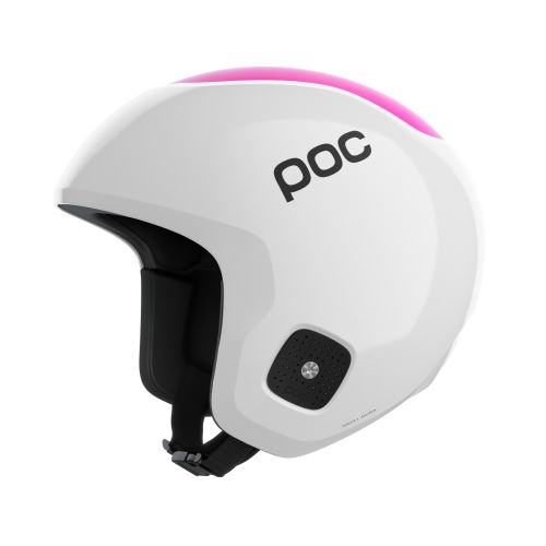 lyžařská helma POC Skull Dura Jr Hydrogen White/Flourescent Pink