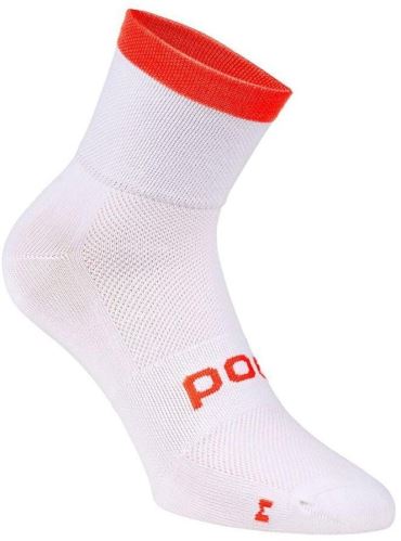 cyklistické ponožky POC AVIP Sock Hydrogen White vel. M (39-41)