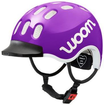 dětská cyklistická helma WOOM Purple vel. XS (46 - 50 cm)