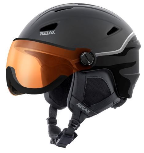 Lyžařská helma Relax STEALTH RH24H vel. XL (60 - 62 cm)