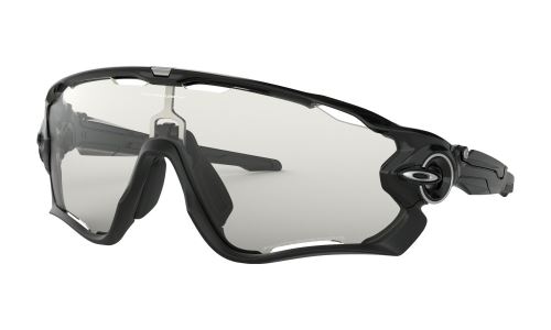 Brýle Oakley Jawbreaker - Polished Black/Clear to Black Photochromic