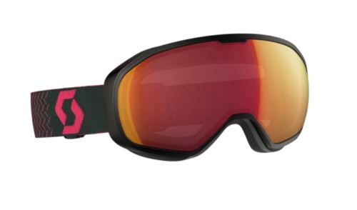 Lyžařské brýle Scott Fix - Black/Pink Illuminator Red Chrome