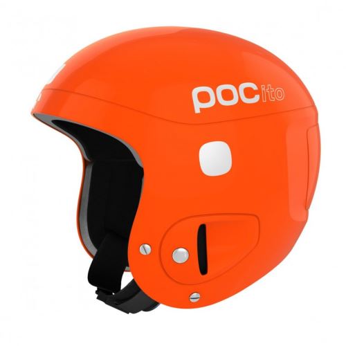 Lyžařská helma POCito Skull Fluorescent Orange Adjustable