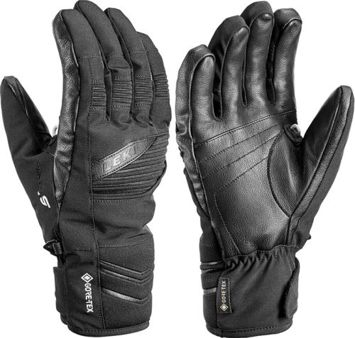 Lyžařské rukavice Leki Ergo S GTX - black vel. 8,5