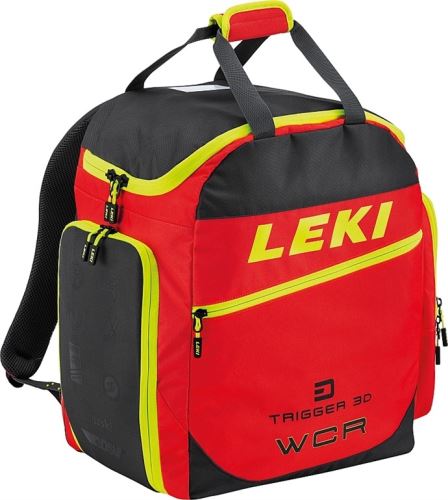 Taška na boty Leki Skiboot Bag WCR 60l red-black-yellow