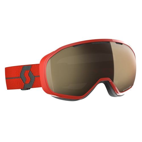 Lyžařské brýle Scott Fix LS - red/light sensitive bronze chrome