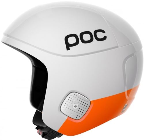 Lyžařská helma POC Skull Orbic Comp SPIN Originals - Hydrogen White/Zink Orange vel. M/L (55-58 cm)