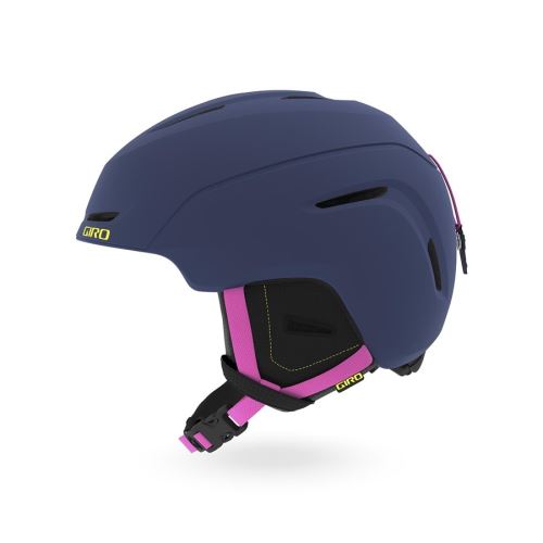 Dětská lyžařská helma Giro Neo Jr. - Mat Midnight/Neon Lights vel. M (55,5-59 cm)