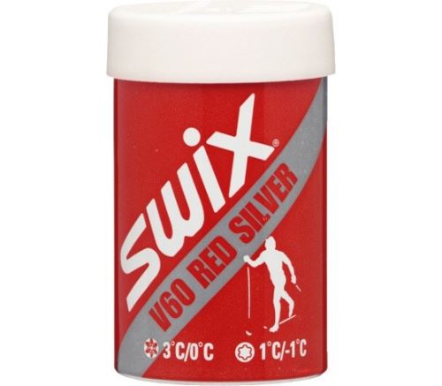 Stoupací vosk Swix V60 Červený 45g