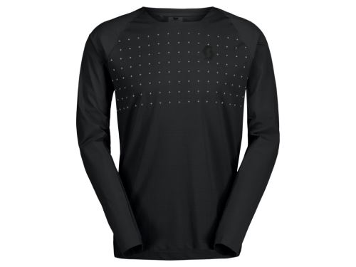 Cyklistické triko Scott Tee M's Trail Vertic Pro LS black