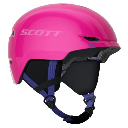 dětská lyžařská helma Scott Keeper 2 - Neon Pink vel. S (51 - 54 cm)