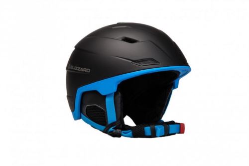 Lyžařská helma BLIZZARD DOUBLE black matt/blue vel. 60-62