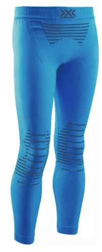 Dětské kalhoty X-Bionic INVENT 4.0 PANTS LNG JR, teal blue/anthracite vel. 12/13