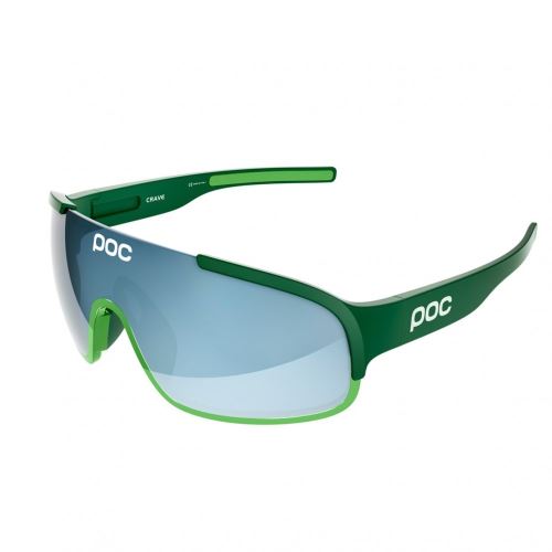 Cyklistické brýle POC Crave - molybdenite green/phospate green - light blue/electric mirror