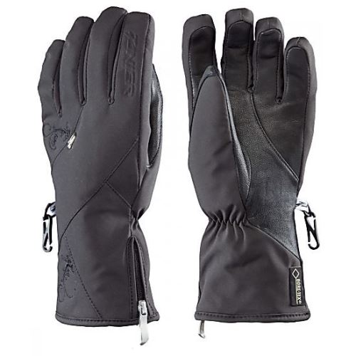 Dámské lyžařské rukavice Zanier Aurach GTX W black vel. S