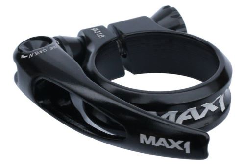 Sedlová objímka MAX1 Race 31,8 mm rychloupínací černá