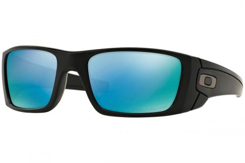 Sportovní sluneční brýle Oakley Fuel Cell - Matte Black/Prizm Deep Water Polarized