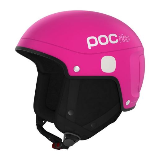 Dětská lyžařská helma POC POCito Skull Light - fluorescent pink vel. XS-S (51-54 cm)