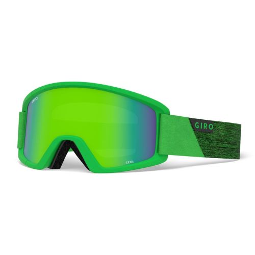 Lyžařské brýle GIRO Semi Bright Green Peak Loden Green/Yellow (2Skla)