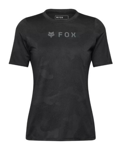 Dámský cyklistický dres FOX W Ranger Tru Dri Ss Jersey Black