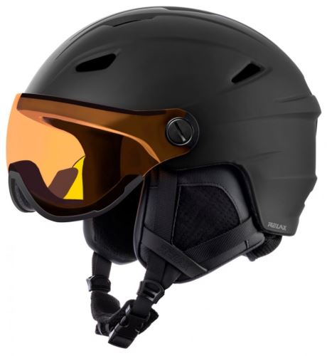 lyžařská helma Relax Stealth RH24A1 - Black