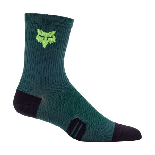 cyklo ponožky Fox 6" Ranger Sock Emerald - S/M (39-42 EU)