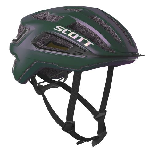 cyklistická helma Scott ARX Plus (CE), prism green/purple vel. L